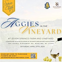 Imagem principal do evento Aggies at the Vineyard! April 27th 2024