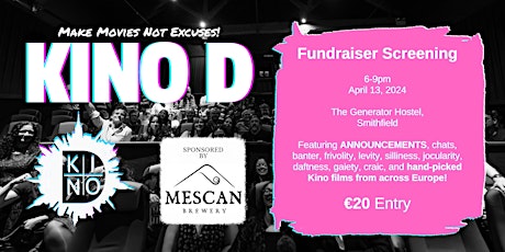 KinoD's Fundraiser Screening