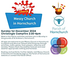 Primaire afbeelding van Messy Church in Hornchurch: Campfire Christingle 1.12.24