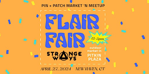Imagem principal do evento Flair Fair — Pin + Patch Market