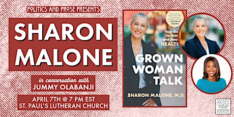 Sharon Malone | GROWN WOMAN TALK with Jummy Olabanji at St. Paul's primary image