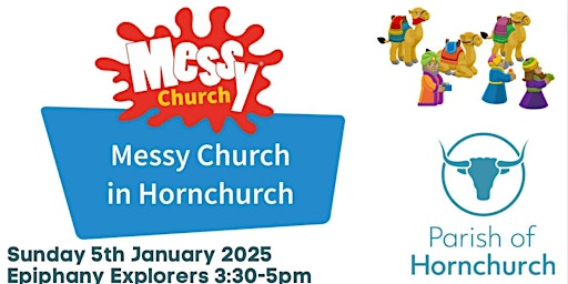 Imagen principal de Messy Church in Hornchurch: Epiphany Explorers 5.1.25