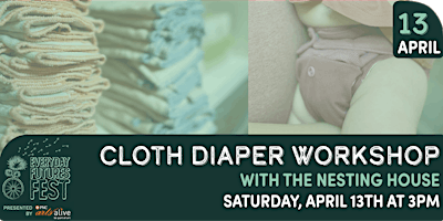 Immagine principale di Cloth Diaper Workshop with the Nesting House 