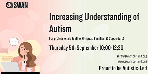 Primaire afbeelding van SWAN Training - Increasing Understanding of Autism