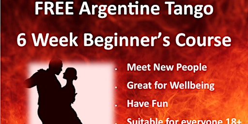 Imagem principal do evento FREE 6 Week Argentine Tango Beginners Course