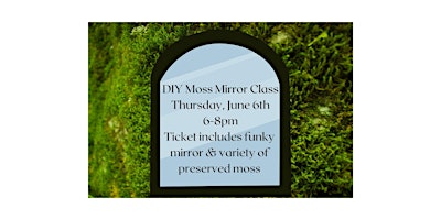DIY Moss Mirror primary image