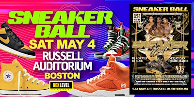 SNEAKER BALL at RUSSELL AUDITORIUM Boston primary image