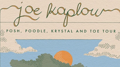 Joe Kaplow Album Release Tour With Pocket Dog and Jerry Holiday