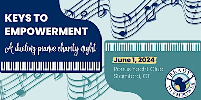 Imagem principal do evento Keys to Empowerment: A Dueling Pianos Charity Night