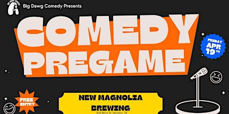 Comedy Pregame @ New Magnolia Brewing!