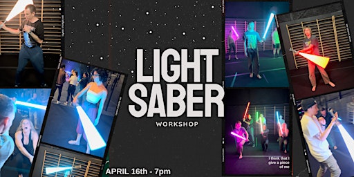 Light Saber Spinning Workshop primary image