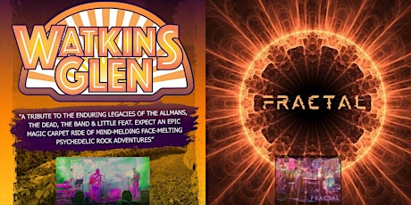 Imagem principal de WATKINS GLEN & FRACTAL DOUBLEHEADER @ VOLCANIC - FRI 5/17/24