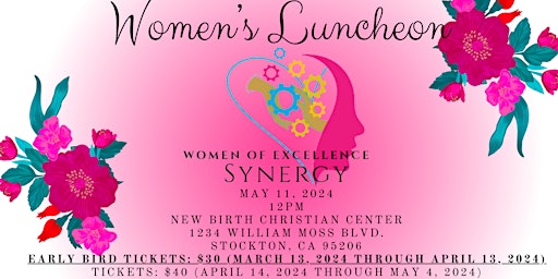 Image principale de Women's Luncheon 2024