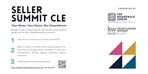 Seller Summit CLE: Cleveland's #1 Expo for Home Owners and Sellers!