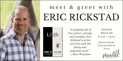 Imagem principal do evento Meet Vermont Author Eric Rickstad