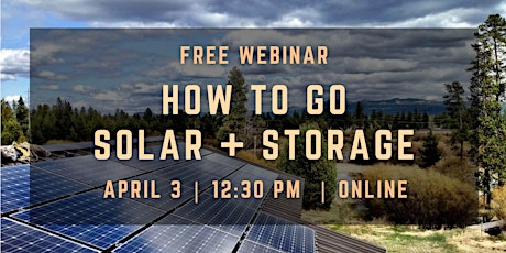 How To Go Solar + Storage