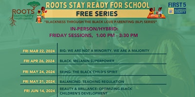 Hauptbild für [VIRTUAL] Black Love Parenting (BLP) Series | Roots SRFS