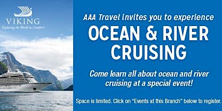 Image principale de Viking Ocean and River Cruise Consumer Event