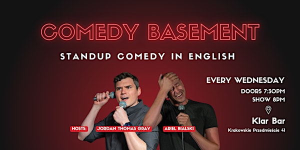 Comedy Basement - Stand Up Comedy in ENGLISH