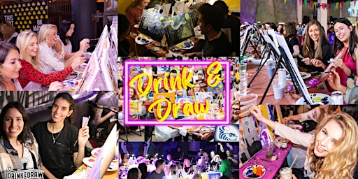 Primaire afbeelding van Drink & Draw: Paint Like Banksy