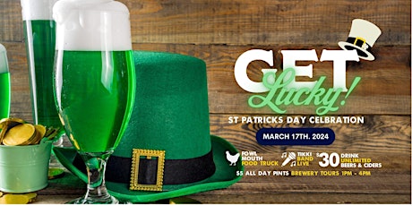 Imagem principal do evento Get Lucky! St Patrick's Day Celebration