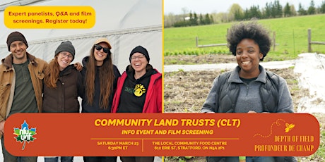 Community Land Trusts (CLTs): Info Event and Film Screening