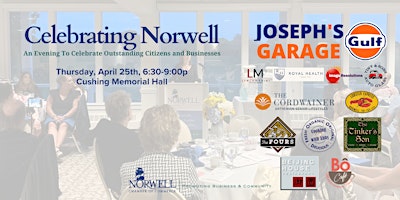 Primaire afbeelding van Celebrating Norwell: An Evening to Recognize Our Citizens and Businesses