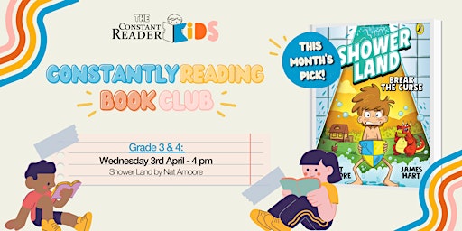 Grade 3&4 KIDS BOOK CLUB - APRIL primary image