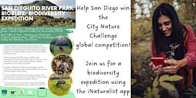 San Dieguito River Park Bioblitz: Biodiversity Expedition