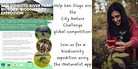 San Dieguito River Park Bioblitz: Biodiversity Expedition