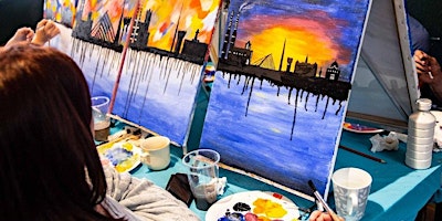 Primaire afbeelding van Drink & Draw: Paint The Dublin Skyline