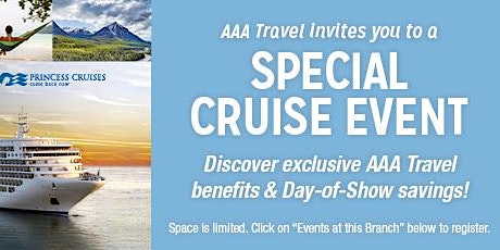 Image principale de Special Princess Cruises Consumer Event