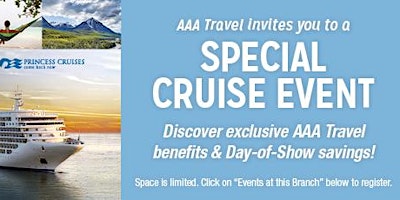 Special Princess Cruises Consumer Event primary image