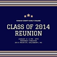 Rowan County Early College Class Reunion primary image