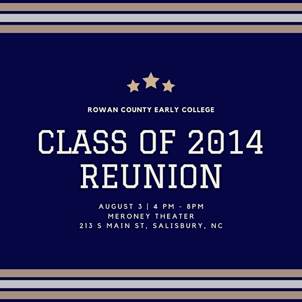 Rowan County Early College Class Reunion