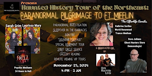 Imagem principal do evento Haunted History Tour: Paranormal Pilgrimage to Ft Mifflin