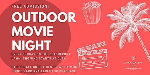 Image principale de Outdoor Movie Nights at Jamaica Bay Inn