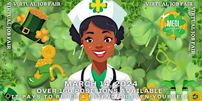Medi Staffing |  March 14, 2024 Virtual Job Fair primary image