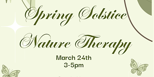 Imagem principal do evento SPRING EQUINOX NATURE THERAPY