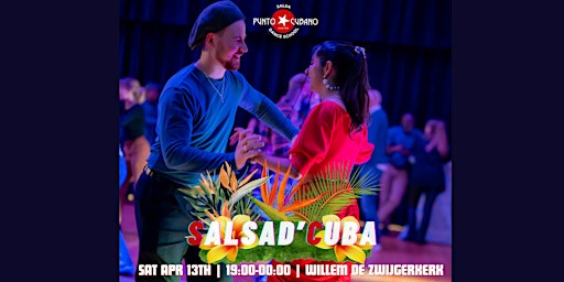 Imagem principal do evento SalsaD'Cuba - Saturday 13th April 2024