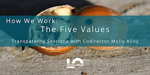 Imagem principal do evento How We Work: The Five Values