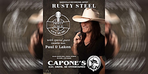 Rusty Steel with special guest Paul & Laken primary image
