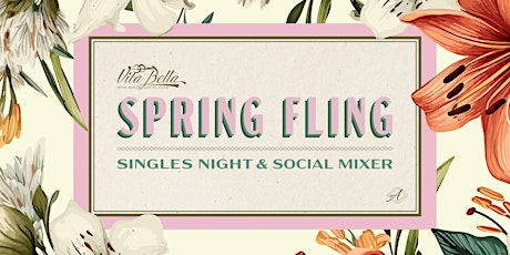 "Spring Fling" Singles Night & Social Mixer primary image