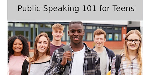 Imagem principal do evento Public Speaking 101 for Teens