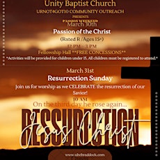 PASSION WEEKEND:  Passion of the Christ  Movie