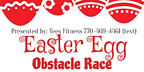 Easter Egg Obstacle Fun Race for Kids 2-10