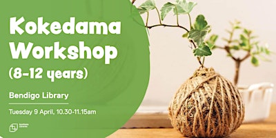 Kokedama workshop (8-12 years) primary image