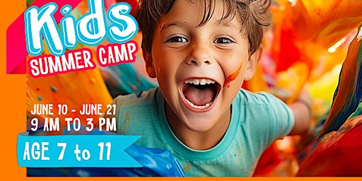 Hauptbild für KIDS SUMMER CREATIVE DAY CAMP 7y - 10y, STARTING JULY 10