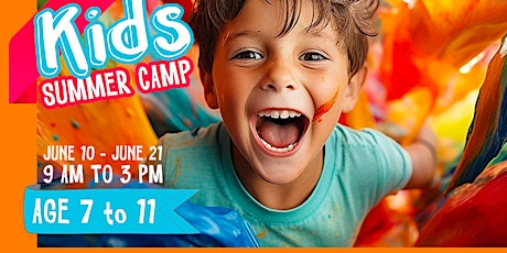 KIDS SUMMER CREATIVE DAY CAMP 7y - 10y, STARTING JULY 10