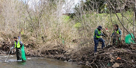 Mid-Week Cleanup Event On Guadalupe River at Rubino Park